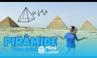 PIRÂMIDE VOLUME DA PIRÂMIDE PIRÂMIDE BASE QUADRADA