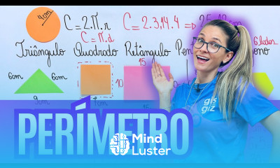 PERÍMETRO DE TODOS AS FIGURAS PLANAS APRENDA RÁPIDO