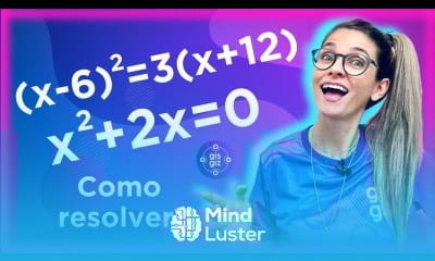 EQUAÇÃO DO 2 GRAU RESOLUÇÃO DA EQUAÇÃO DO 2º GRAU INCOMPLETA 04
