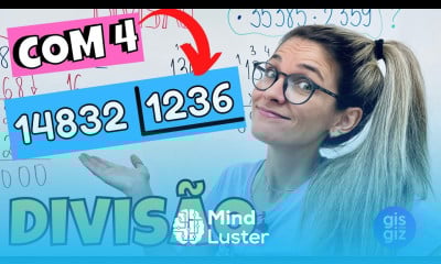 DIVISÃO COM 4 DÍGITOS DIVISÃO COM QUATRO NÚMEROS NA CHAVE Prof Gis