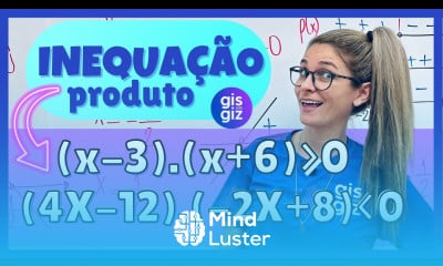 INEQUAÇÃO PRODUTO