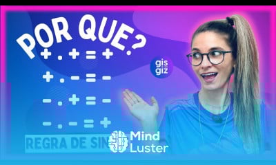 REGRA DE SINAIS SUPER DICA Prof Gis