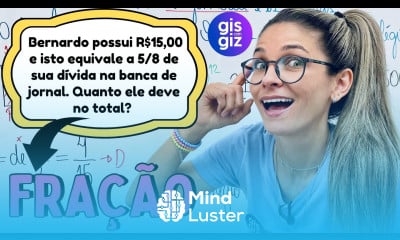 EXERCÍCIOS DE FRAÇÃO MATEMÁTICA BÁSICA Prof Gis