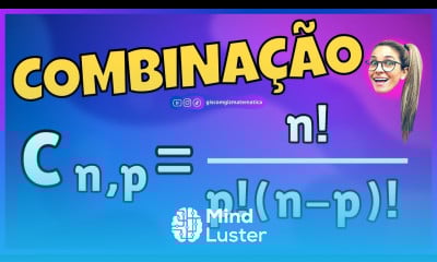 COMBINAÇÃO SIMPLES ANÁLISE COMBINATÓRIA Gis com Giz