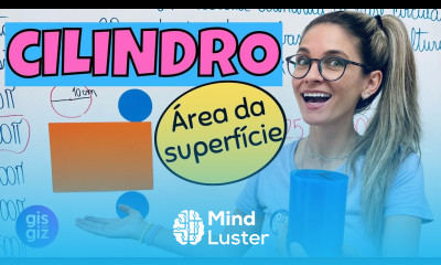 ÁREA DO CILINDRO ÁREA DA BASE ÁREA LATERAL e ÁREA TOTAL Prof Gis