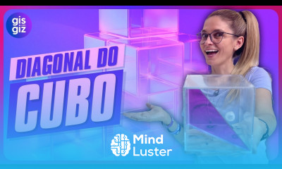 DIAGONAL DO CUBO FÓRMULA EXERCÍCIOS RESOLVIDOS