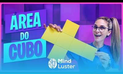 ÁREA DO CUBO COMO CALCULAR A ÁREA DA SUPERFÍCIE DE UM CUBO GEOMETRIA ESPACIAL PLANIFICAÇÃO