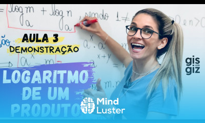 LOGARITMO de um PRODUTO Prof Gis