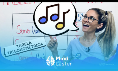 TABELA TRIGONOMÉTRICA ÂNGULOS NOTÁVEIS SENO COSSENO E TANGENTE EXERCÍCIOS Prof Gis