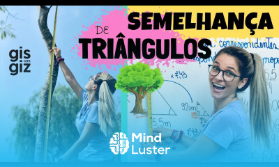 SEMELHANÇA DE TRIÂNGULOS RAZÃO DE SEMELHANÇA TEOREMA DE TALES 9º ano Pof Gis