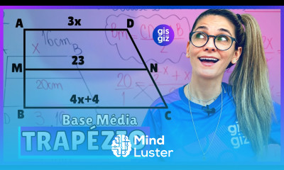 BASE MÉDIA DO TRAPÉZIO DEFINIÇÃO E CONSTRUÇÃO