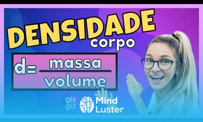 DENSIDADE DE UM CORPO RAZÕES ESPECIAIS Prof Gis Densidade Matemática
