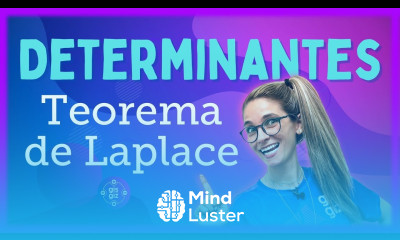 DETERMINANTES TEOREMA DE LAPLACE