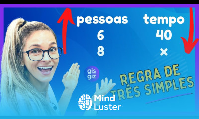 REGRA DE TRÊS SIMPLES GRANDEZAS DIRETA E INVERSAMENTE PROPORCIONAIS Matemática básica