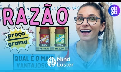 RAZÃO MATEMÁTICA EXPLICAÇÃO E EXERCÍCIOS SOBRE RAZÃO Prof Gis