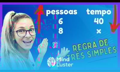 REGRA DE TRÊS SIMPLES GRANDEZAS DIRETA E INVERSAMENTE PROPORCIONAIS Matemática básica