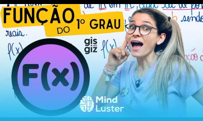 FUNÇÃO DO 1 GRAU FUNÇÃO AFIM Prof Gis AULA 1
