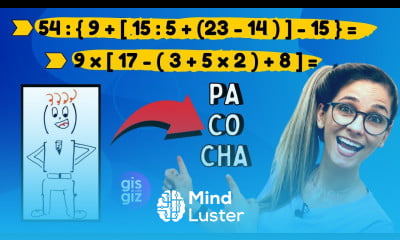 EXPRESSÕES NUMÉRICAS MATEMÁTICA BÁSICA Prof Gis