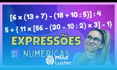 EXPRESSÕES NUMÉRICAS 02 Prof Gis