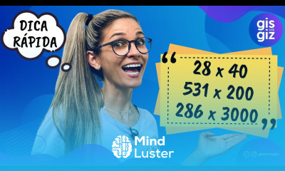 MULTIPLICAÇÃO RÁPIDA Multiplicação quando um fator termina em ZERO Prof Gis