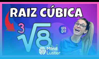 RAIZ CÚBICA de NÚMEROS NATURAIS Prof Gis