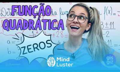 RAÍZES OU ZEROS DA FUNÇÃO QUADRÁTICA FUNÇÃO DO SEGUNDO 2º GRAU – AULA 2