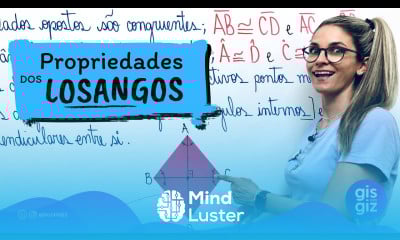 PROPRIEDADES DOS LOSANGOS GEOMETRIA PLANA 07