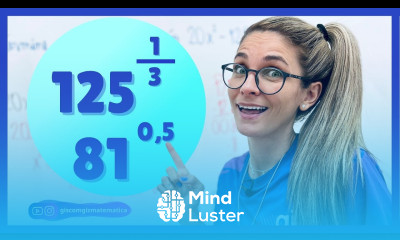 POTÊNCIA COM EXPOENTE RACIONAL