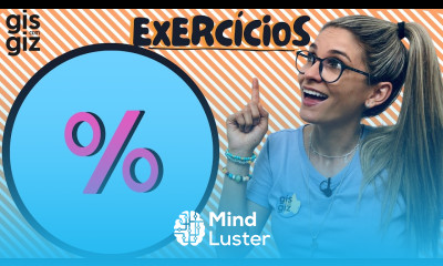 PORCENTAGEM EXERCÍCIOS COMO CALCULAR PORCENTAGEM Prof Gis