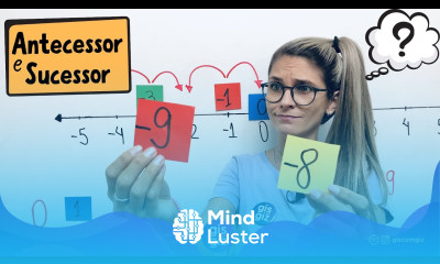 ANTECESSOR E SUCESSOR NÚMEROS POSITIVOS E NEGATIVOS 7ºANO Prof Gis
