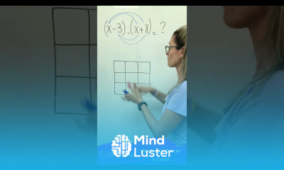 Como MULTIPLICAR BINÔMIOS shorts