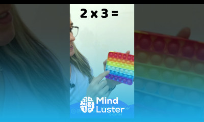 DICA DE MULTIPLICAÇÃO COM POP IT FIDGET TOY Prof Gis shorts