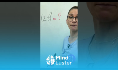 POTENCIAÇÃO COM NÚMERO MISTO  MATEMÁTICA