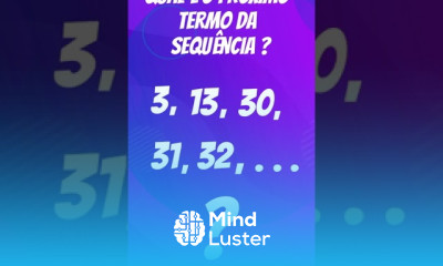 QUAL O PRÓXIMO NÚMERO NA SEQUÊNCIA