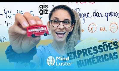 EXPRESSÕES NUMÉRICAS 5º ANO MATEMÁTICA BÁSICA Gis com giz