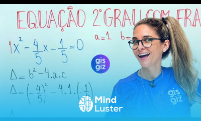 EQUAÇÃO DO 2º GRAU COM FRAÇÃO