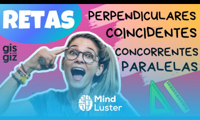 RETAS PARALELAS CONCORRENTES PERPENDICULARES E COINCIDENTES Prof Gis