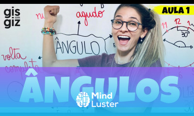 ÂNGULOS DEFINIÇÃO E TIPOS DE ÂNGULOS RETO NULO AGUDO ABTUSO… Prof Gis