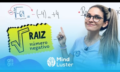 RAIZ NÚMERO NEGATIVO Prof Gis