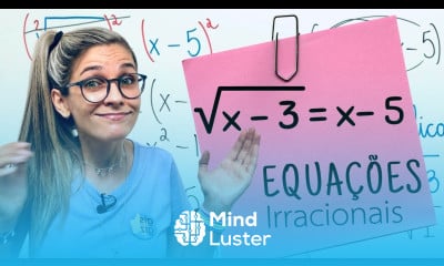 EQUAÇÕES IRRACIONAIS Prof Gis