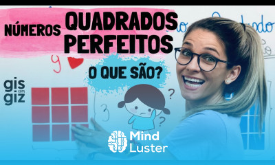 NÚMEROS QUADRADOS PERFEITOS COMO SABER SE UM NÚMERO É PERFEITO Matemática 6º ano Prof Gis