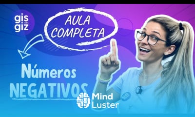 NÚMEROS NEGATIVOS E POSITIVOS INTEIROS AULA COMPLETA Prof Gis