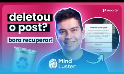 COMO RECUPERAR POSTAGEM DELETADA NO INSTAGRAM