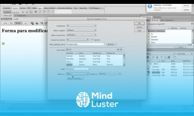 1 Cómo Listar añadir editar y borrar records de una tabla con PHP y Dreamweaver