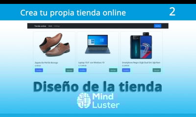2 Tienda online Diseño responsivo