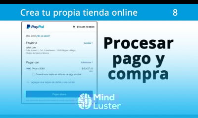 8 Tienda Online Procesar pago y guardar compra