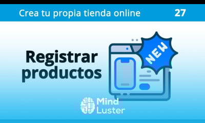 27 Tienda Online Registrar productos