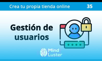 35 Tienda Online Gestión de usuarios