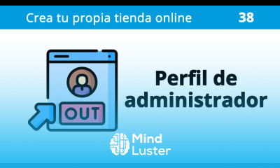 38 Tienda Online Perfil de administrador