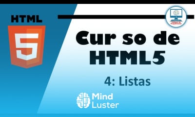 Curso de HTML5 4 Listas
